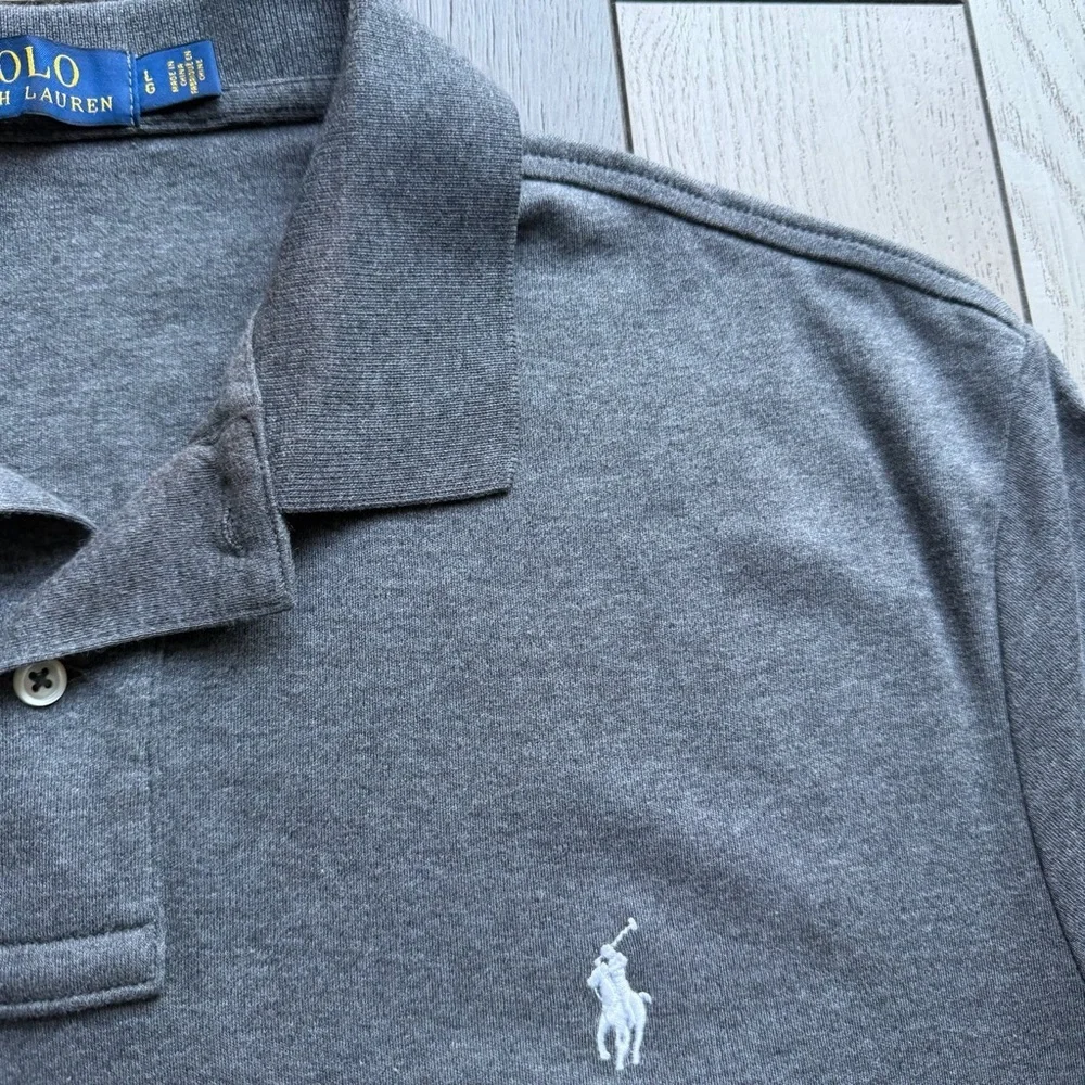 Ralph Lauren Charcoal Polo Shirt